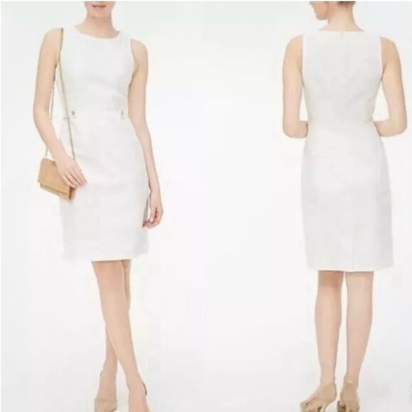 J Crew Attache Linen dress - Picture 2 of 9